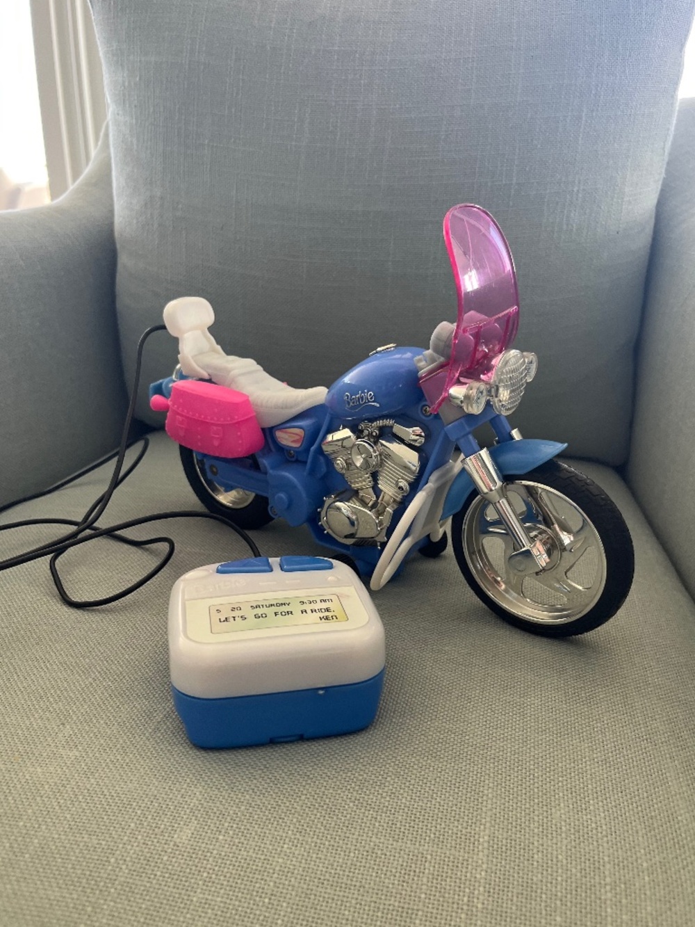 Vintage 90s Barbie Working Motorcycle | Mattel Electronic Bike Toy Tested Works